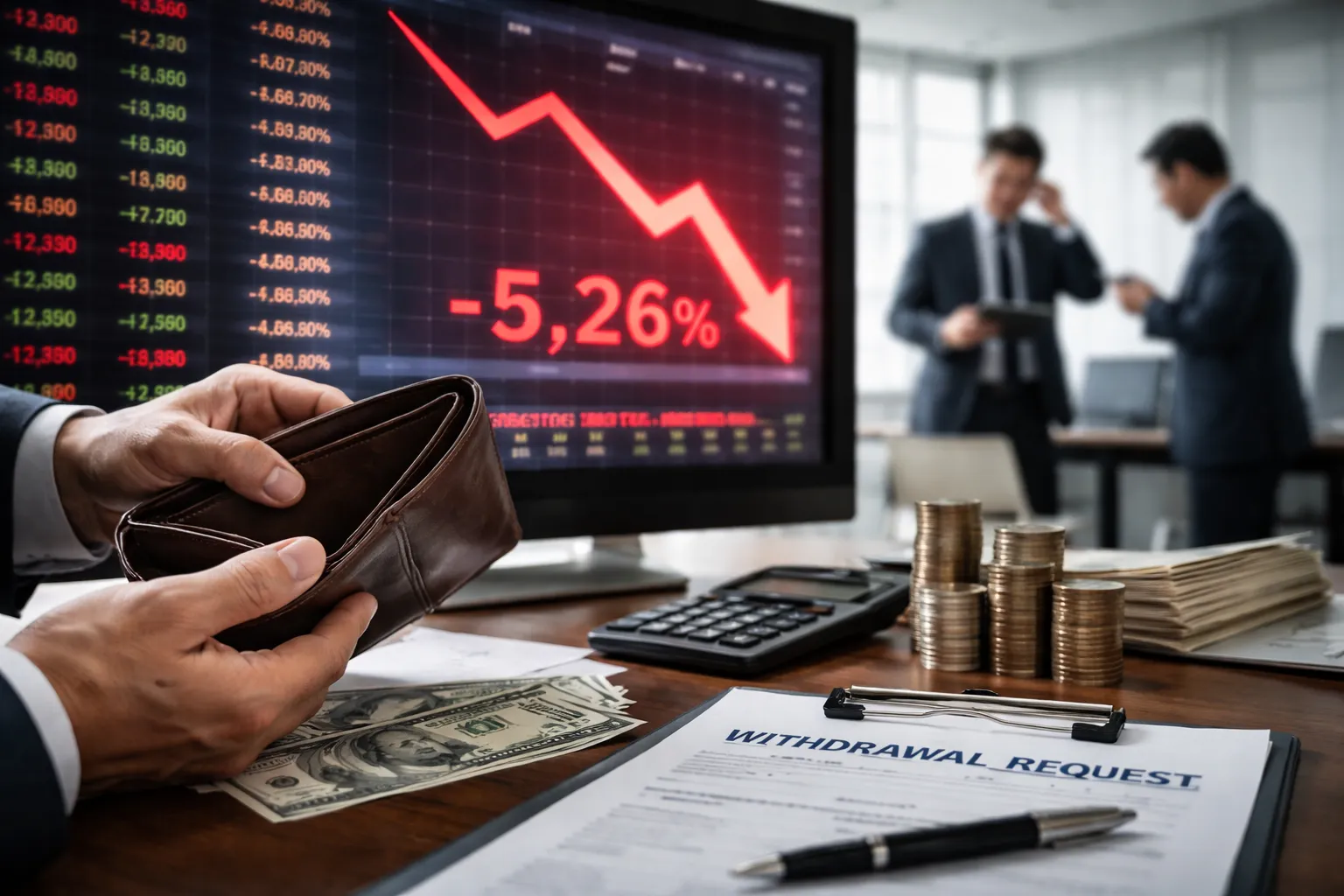أسهم آريس تتراجع مع تقييد السحوبات وسط ضغط السيولة